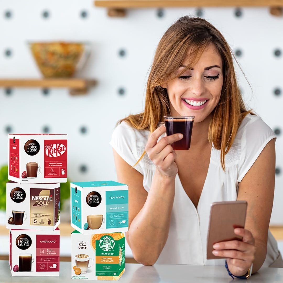 NESCAFÉ Dolce Gusto Latte Macchiato Coffee Pods other variants.