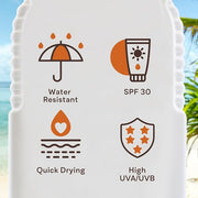 Malibu SPF30 Lotion Protection Non-Titanium – 200ml