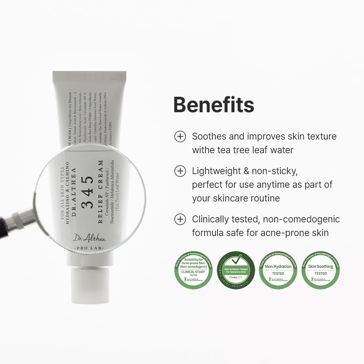 Dr. Althea 345 Relief Cream Moisturiser 50ml benefits