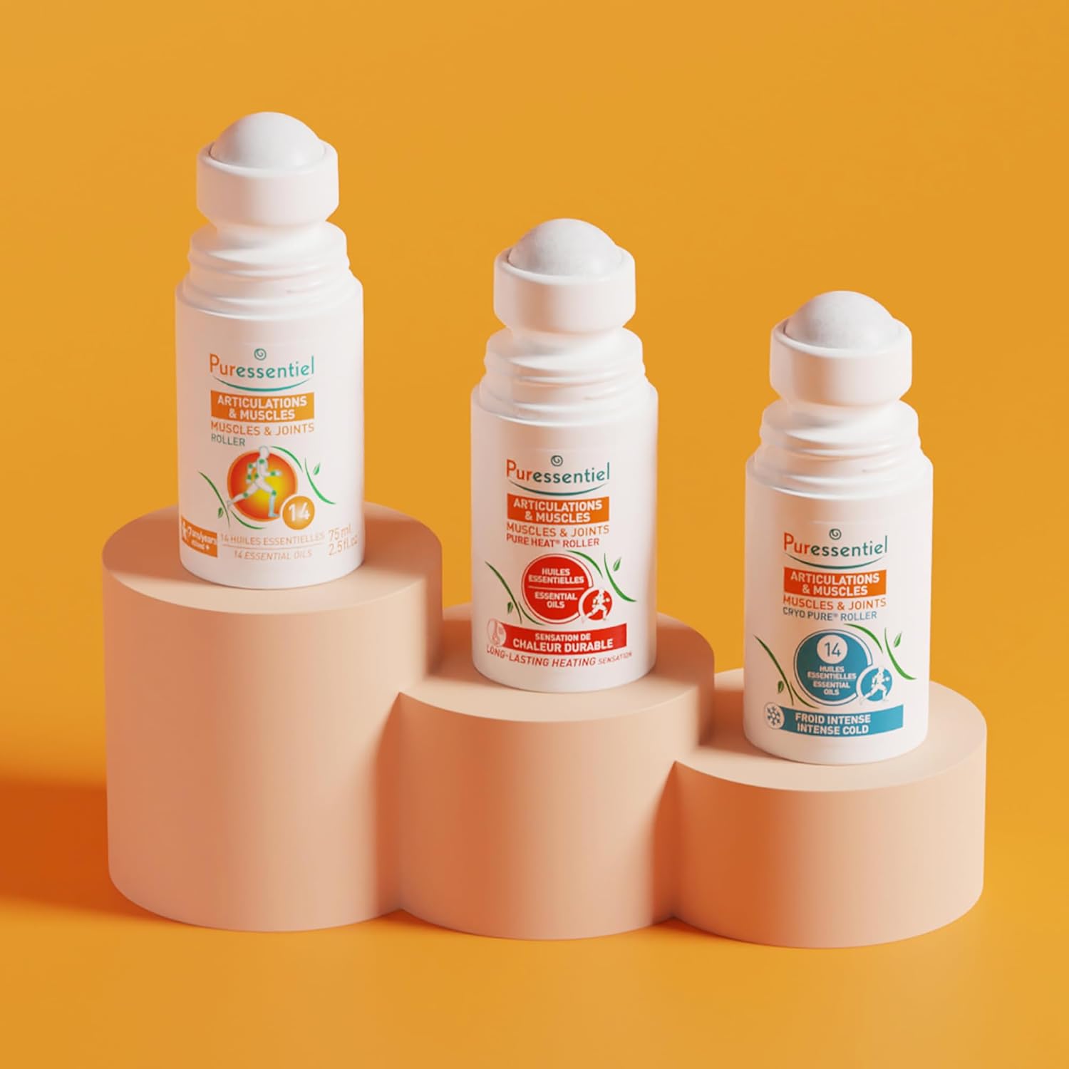 Puressentiel Muscles & Joints Roll-On with 14 Essential Oils other variants.
