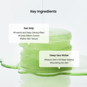 Biodance Sea Kelp Hydrogel Toner Pads 60 Pads ingredients panel and product information