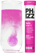 Phizz Dagelijkse 3-in-1 Elektrolyt & Multivitamine Appel & Zwarte Bes Tabletten – 20 Stuks