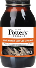 Potter's Herbals Moutextract met Levertraan - Butterscotch - 650g