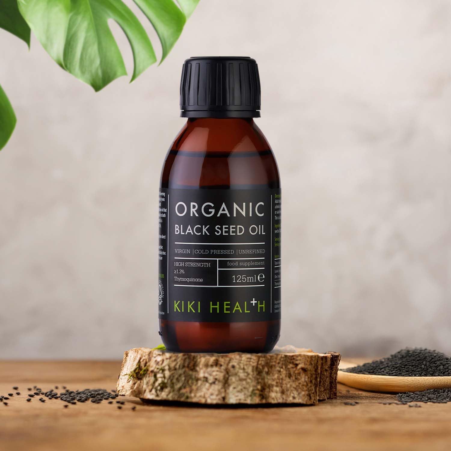 KIKI Health Organic Black Seed Oil Cold Pressed - 125ml