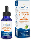 Nordic Naturals Plantaardige Vloeibare Vitamine D3 1000 IU, Appel - 30ml