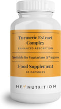 Hey Nutrition Kurkuma Extract Complex met Vitamine C - 60 Capsules