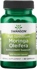 Swanson Volledig Spectrum Moringa Oleifera 400mg – 60 Capsules