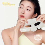 Biodance Radiant Vita Niacinamide Hydrogel Face Mask 4 Sheets hydrogel face mask during skincare routine