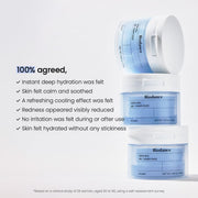 Biodance Cera-Nol Hydrogel Toner Pads 60 Pads ingredients panel and product information