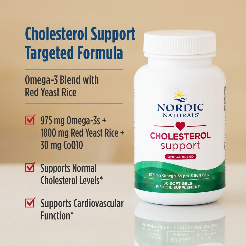 Nordic Naturals Hartgezondheidsformule - met Omega-3 & CoQ10 - 60 Softgels