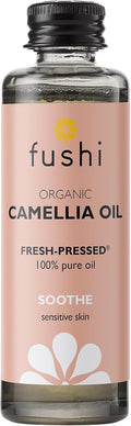Fushi Biologische Camelliaolie 100 ml | Versgeperste® 100% Pure Olie om Gevoelige Huid te Verzachten & Hydrateren
