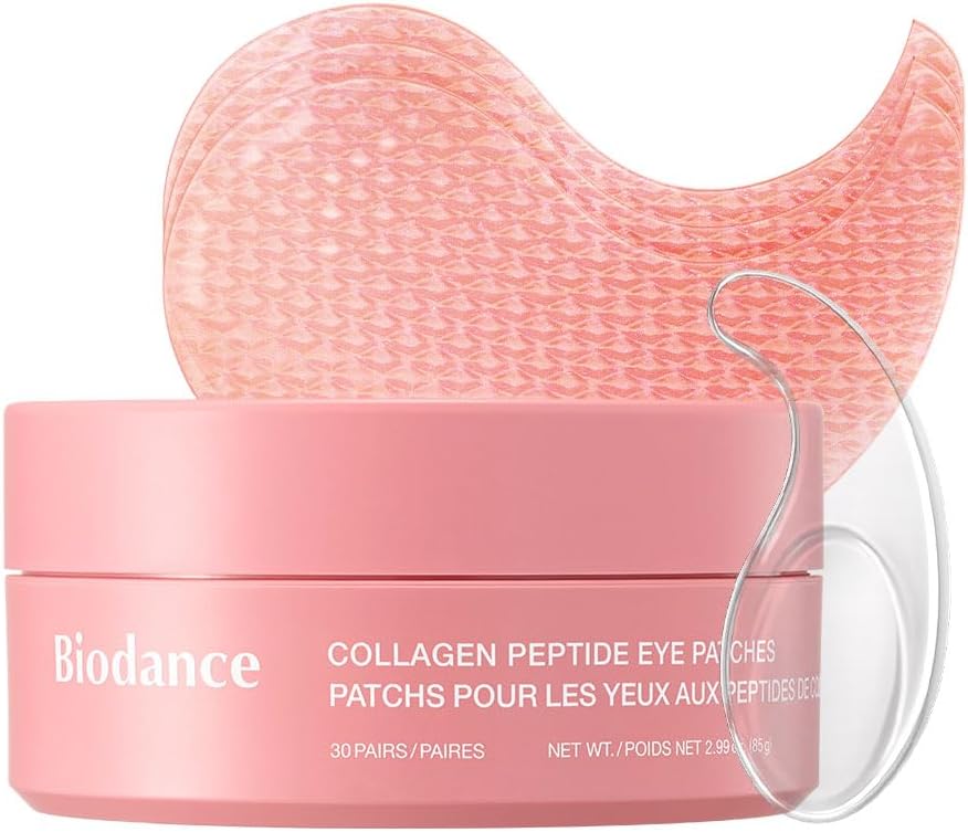 Biodance Collagen Peptide Hydrogel Under Eye Patches 30 Pairs hydrogel eye patch container