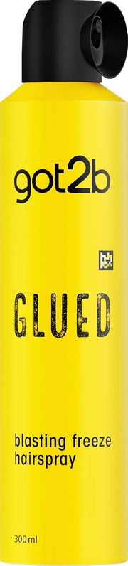 got2b Glued Blasting Freeze Hairspray aerosol spray can 300ml front product packaging