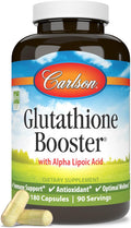 Carlson Glutathion Booster Capsules met Alfa Liponzuur - 180 Stuks