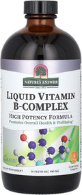 Nature’s Answer Vloeibare Vitamine B-Complex Mandarijnsmaak - 480ml