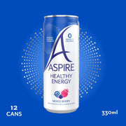 Aspire Healthy Energy Mixed Berry 330ml