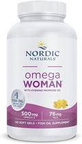 Nordic Naturals Omega Woman Fish Oil 120 Soft Gels