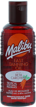 Malibu Snelle Bronzende Olie met Beta Caroteen – 100ml