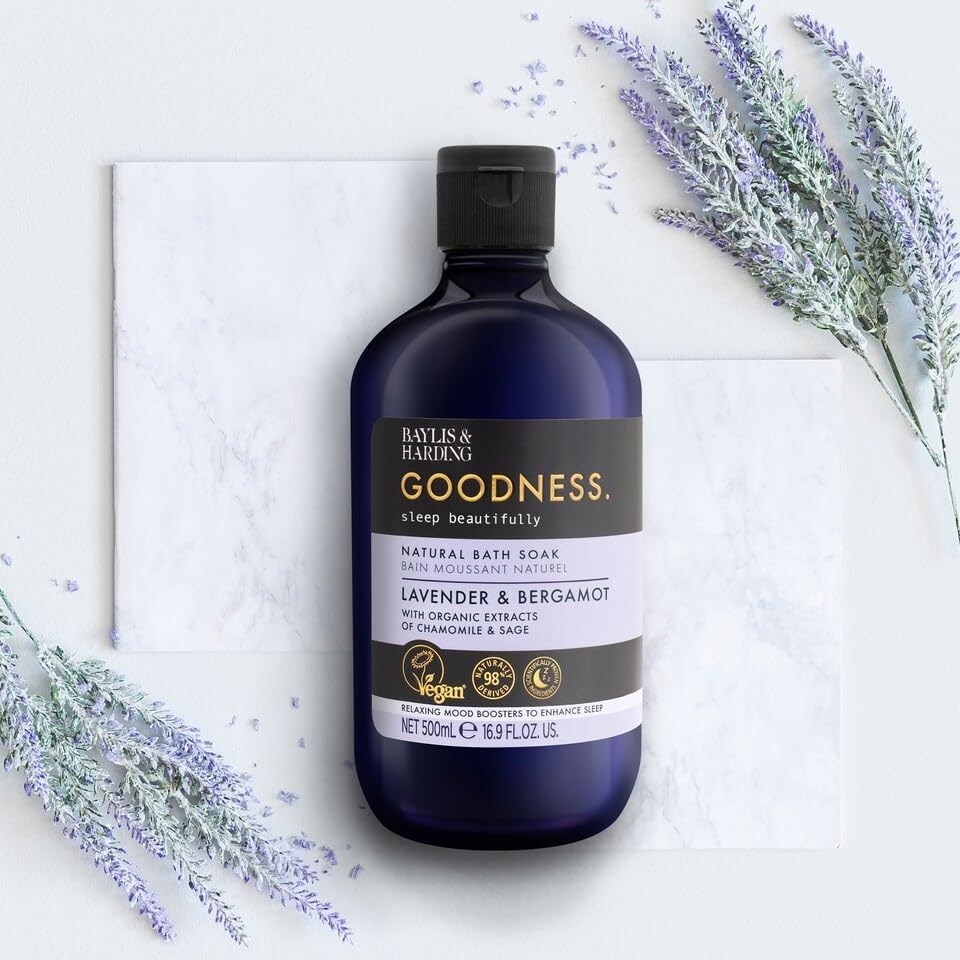 Baylis & Harding Goodness Natural Bath Soak Lavender & Bergamot 
