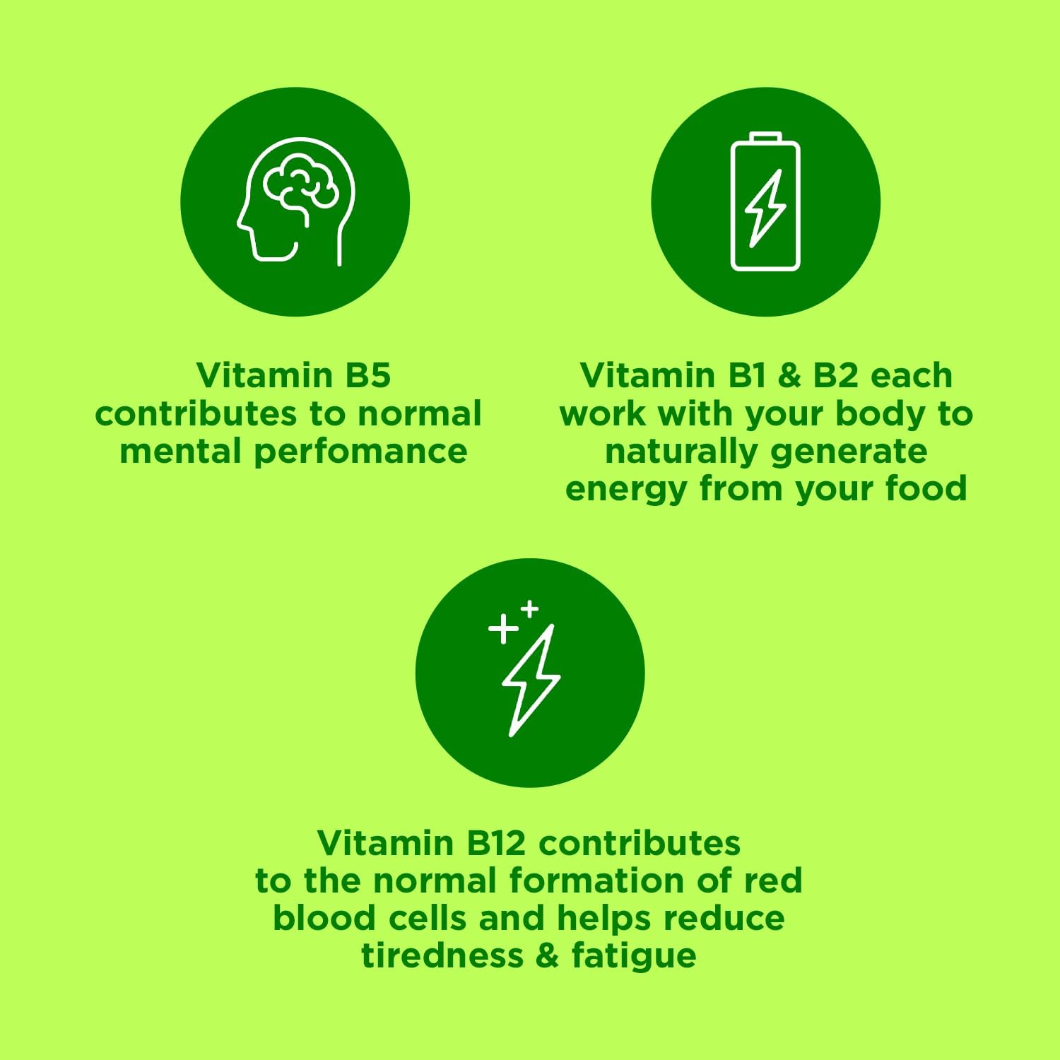 Berocca Vitamin C & B Complex Effervescent Tablets - Mixed Berries Flavour - 45 Count