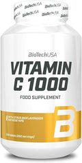 BiotechUSA Vitamine C 1000mg + Bioflavonoïden & Rozenbottel - 250 Tabletten