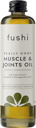 Fushi Really Good Spier- & Gewrichtsolie 100 ml | Kruidenmix met Boswellia & Ashwagandha voor Herstel & Flexibiliteit