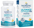 Nordic Naturals Ultimate Omega D3, Citroen - 60 Mini Softgels