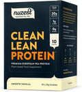 Nuzest Clean Lean Vegan Protein, Vanilla - 10 x 25g