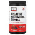 Force Factor Creatine Monohydraat Gummies – 5g Dosering, Gemengde Bessen Smaak, 150 Gummies