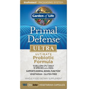 Garden of Life Primal Defense Ultra probiotic box 90 vegan capsules.