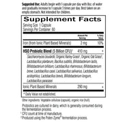 Garden of Life Primal Defense Ultra probiotic supplement facts