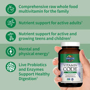 Garden of Life Vitamin Code Family Multi - Whole Food Multivitamin 120 Capsules