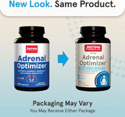Jarrow Formulas Adrenal Optimizer Nutrient Complex - 120 Tablets new look