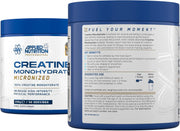 Applied Nutrition Creatine Monohydrate Micronized Powder 250g ingredients panel
