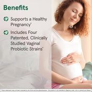 Lifestyle Image: Jarrow Formulas Jarro-Dophilus Prenatal 6 billion CFU veggie capsules daily supplement use 30 count