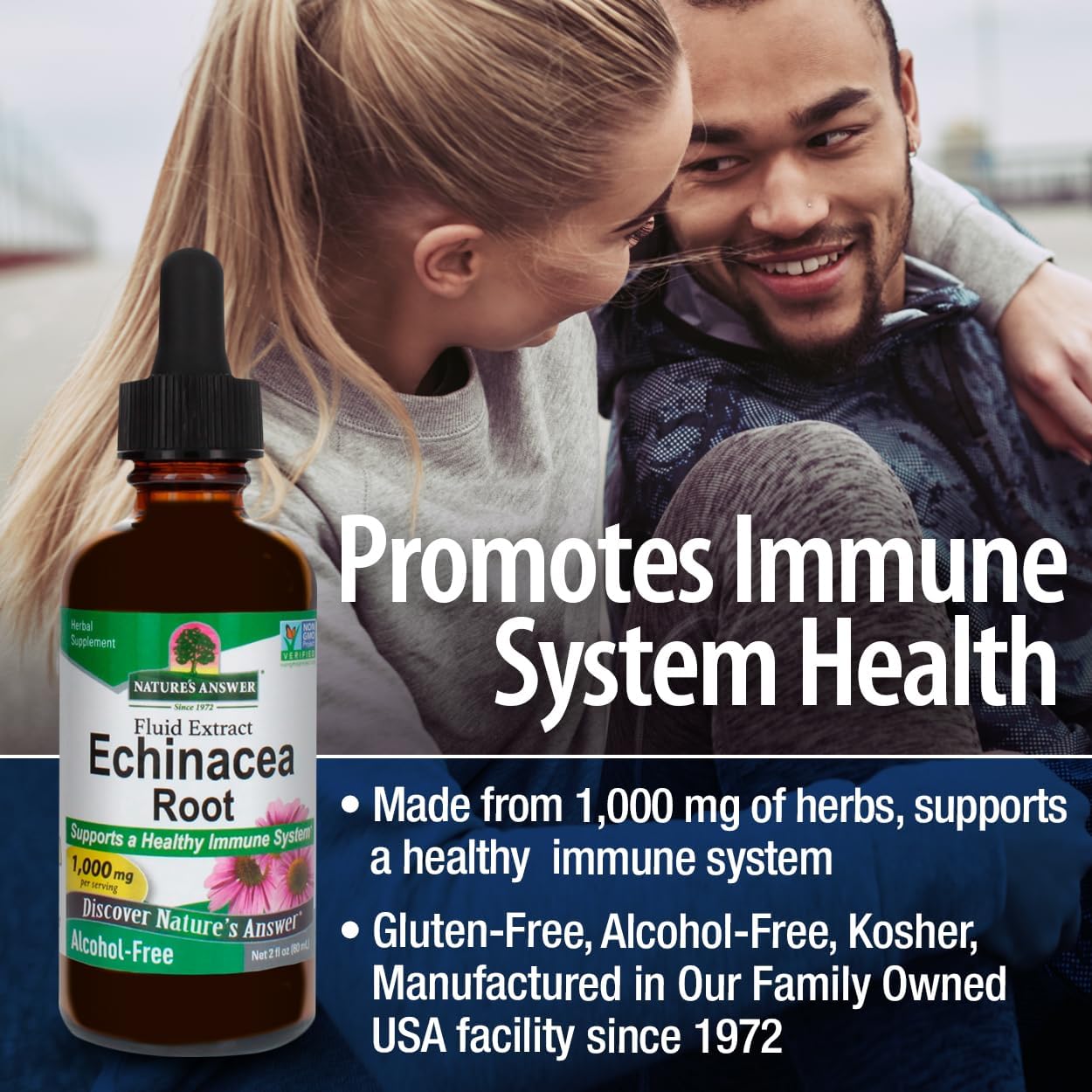 Nature's Answer Echinacea Liquid Extract Alcohol-Free