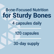 Supplement usage instructions for Life Extension Bone Maintain capsule formula.