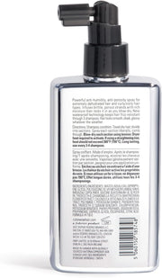 Back label of Color Wow Extra Strength Dream Coat showing directions, ingredients and barcode.