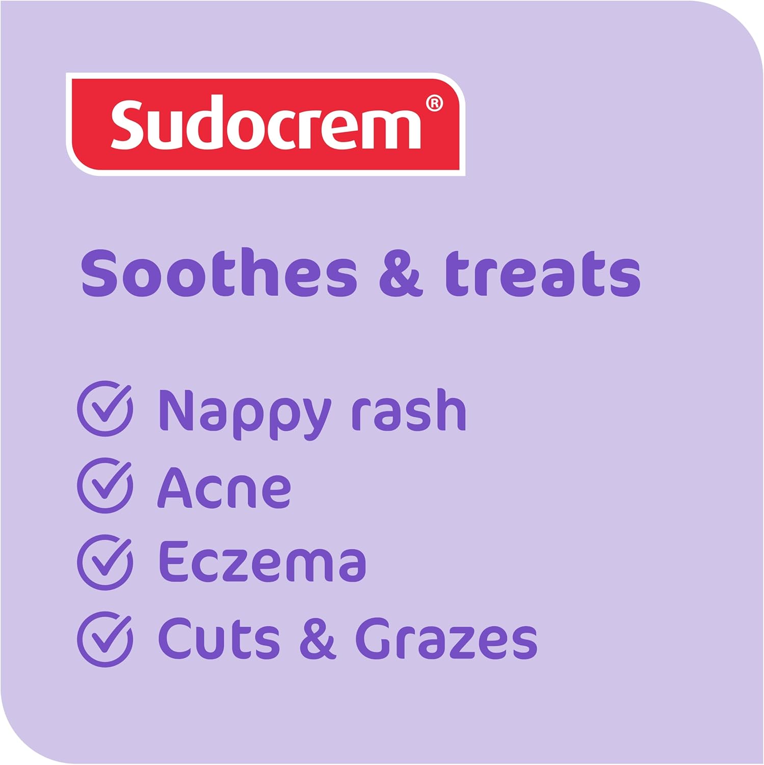 Sudocrem Antiseptic Cream with Zinc Oxide - 125g