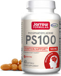 Jarrow Formulas PS100 Fosfatidylserine 100mg Softgels