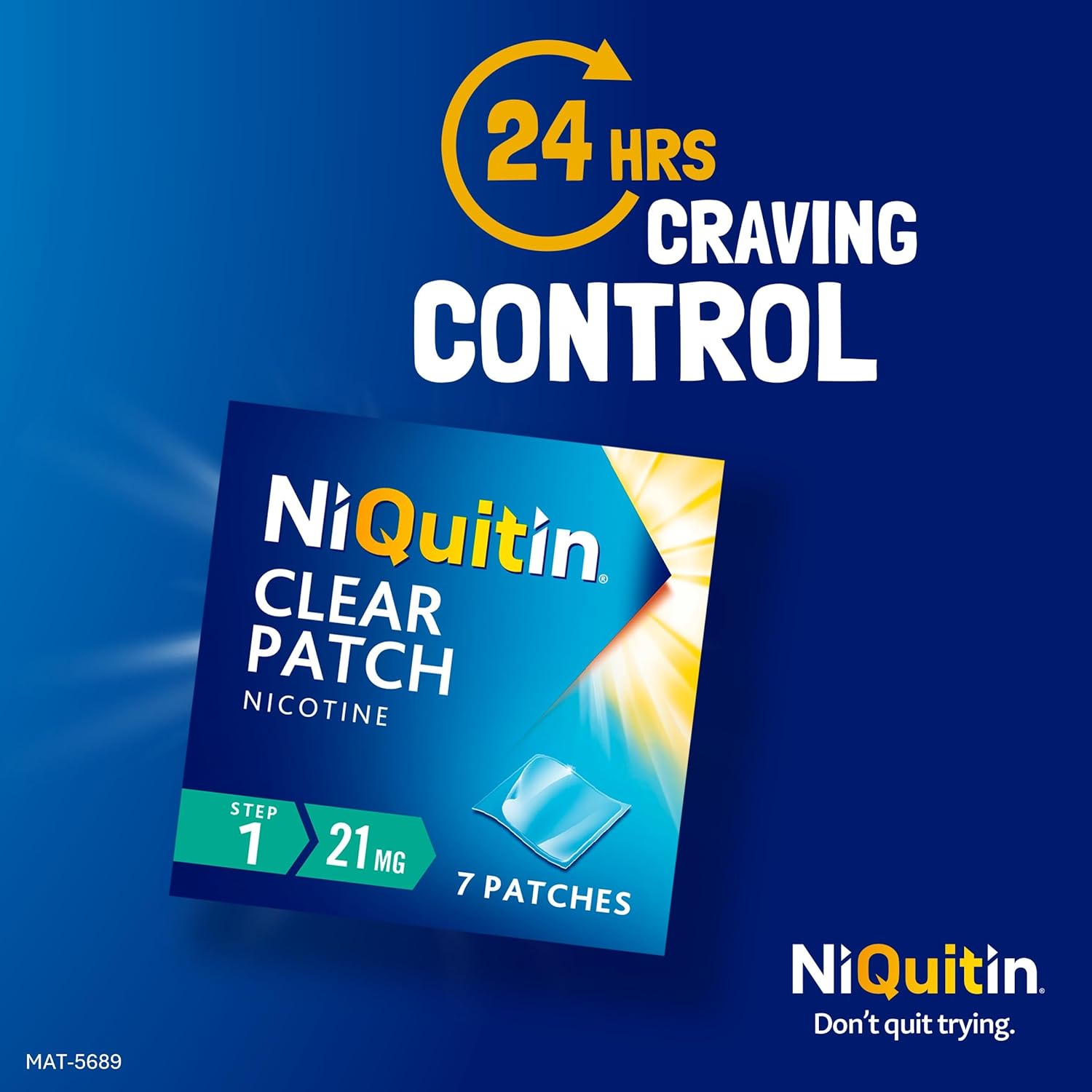 NiQuitin Clear Step 1 Nicotine Patches 21mg 7 Patches