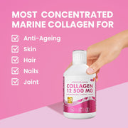 Swedish Nutra Marine Collagen liquid fruit 500ml daily routine use