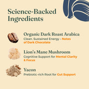 Four Sigmatic organic cold brew coffee ingredients and nutrition information 283g