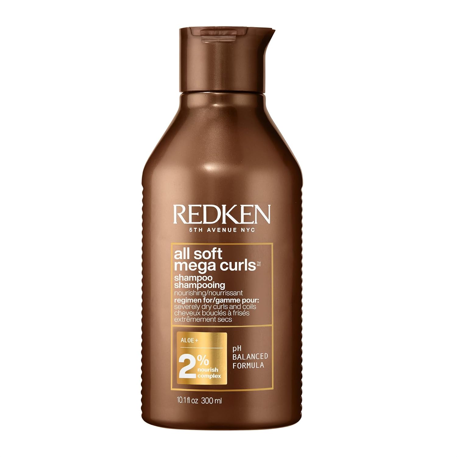 Redken All Soft Mega Curls Shampoo bottle 300ml sulfate-free shampoo for curly and coily hair