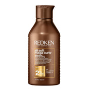 Redken All Soft Mega Curls Shampoo bottle 300ml sulfate-free shampoo for curly and coily hair