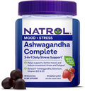 Natrol Ashwagandha Complete Aardbei Gummies – 30 Stuks