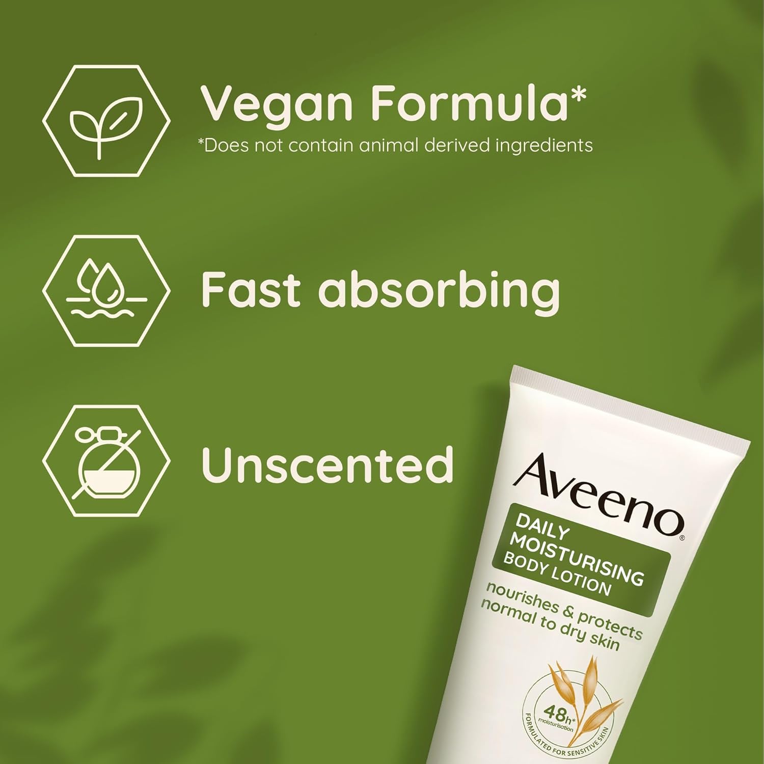 Aveeno Daily Moisturising Body Lotion 100ml travel bottle.