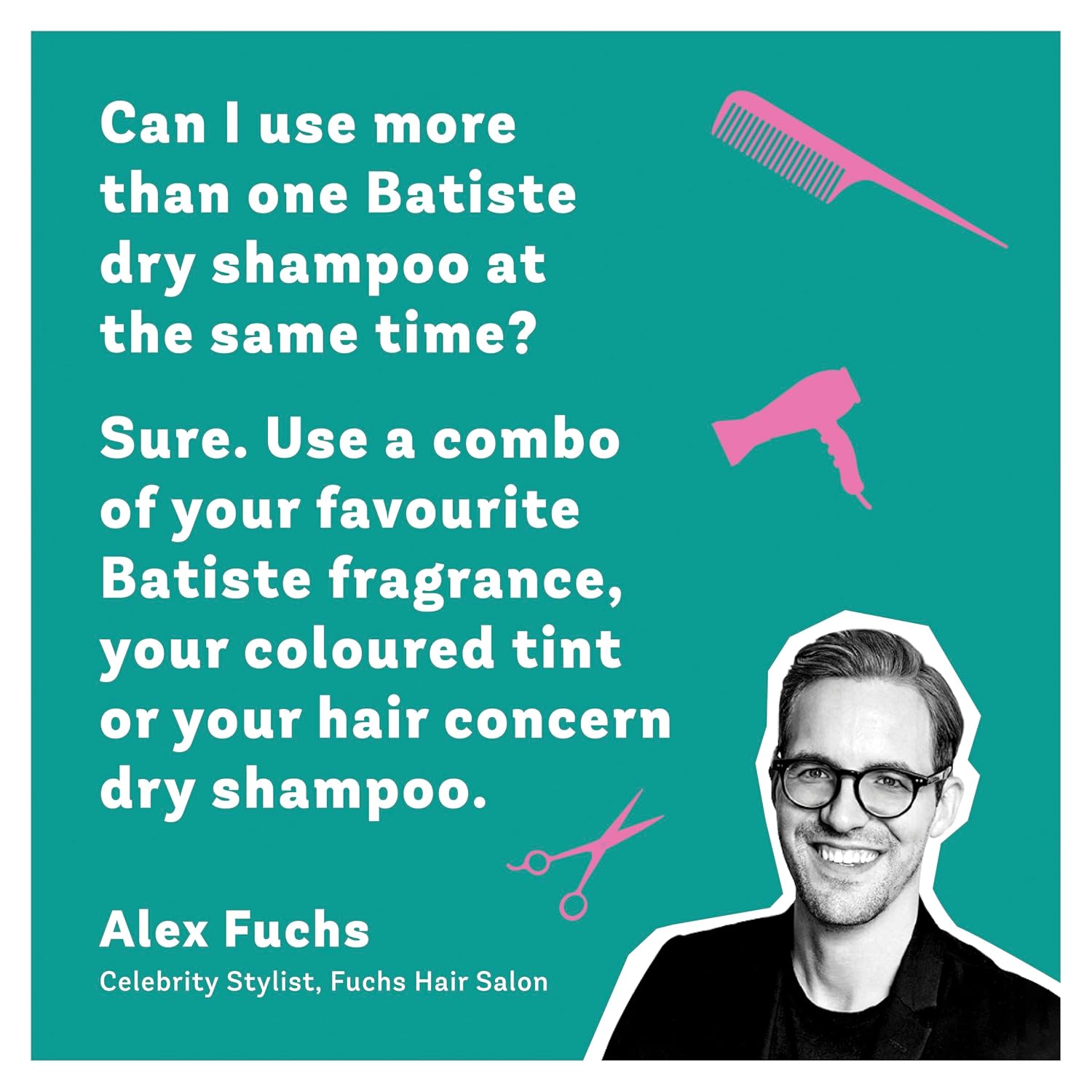 Batiste Dry Shampoo Blush Flirty Floral 200ml. Stylish