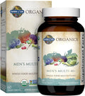 Garden of Life Organics Mannen Multi 40+ - Volwaardige Voedsel Tabletten