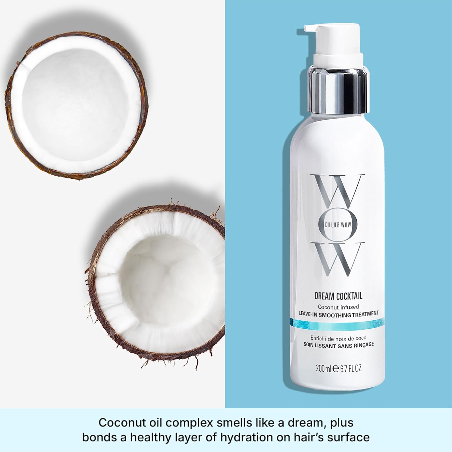 Color Wow Dream Cocktail Coconut Leave-In Treatment for Dry Hair - 200ml